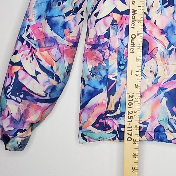 Mountain Warehouse Kids Water Resistant Fleece Lined Jacket Floral Print 13 YRS - Picture 5 of 9